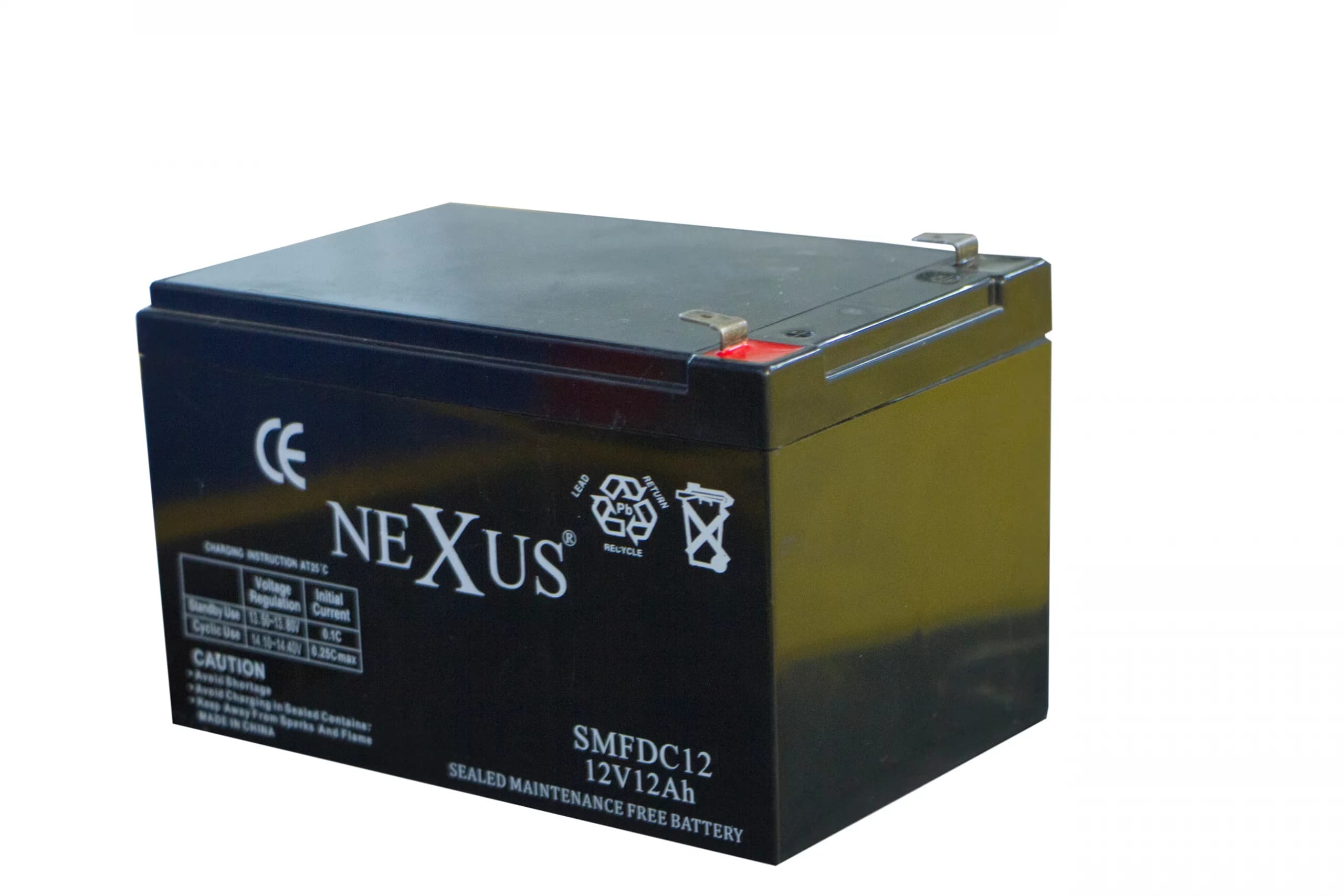 Nexus 7.2ah Sealed Maintenance Free Battery