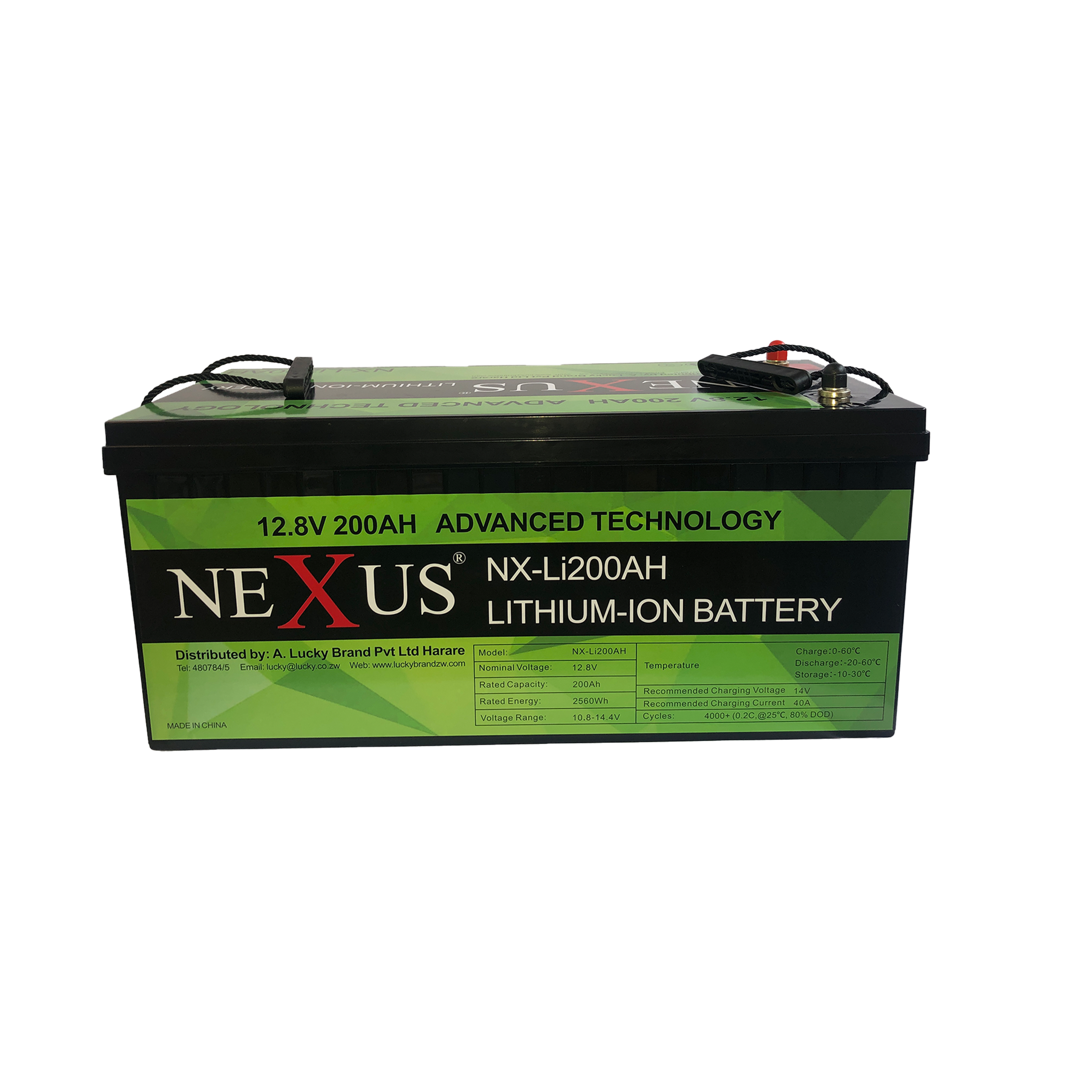 Nexus Lithium Ion Battery 12v 200ah